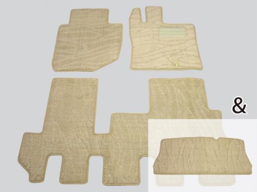 ダイハツ タント L375S L385S フロアマット&ラゲッジマット 織柄C セット 社外新品