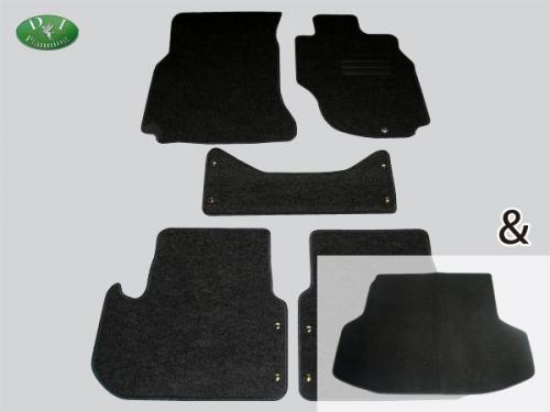 日産　ステージア　C34 M35　フロアマット&ラゲッジマット　社外新品　DX