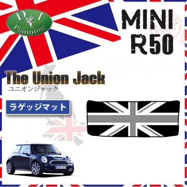 MINI ミニ R50 R53 RA16 RE16 ラゲッジマット トランクマット ユニオン・ジャック柄 モノトーンタイプ 社外新品