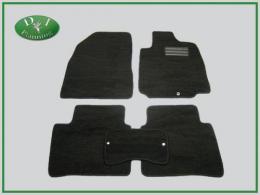 日産 ティーダ ティーダラティオ C11　フロアマット　カーマット　社外新品　織柄黒